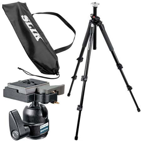 Manfrotto 190XPROB Blck Tripod Kit w/484RC2 Head