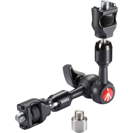 Manfrotto 5.9" 244 Micro Friction Arm with Anti Rotation Attachment and 3/8'' Adapter