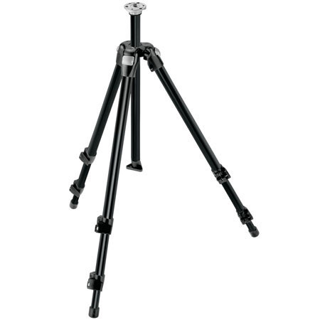 Manfrotto 3001BD Black Compact Tripod Legs with Quick Action leg lever locks (Height 6.7 - 57.1", Maximum Load 11.10 lbs)
