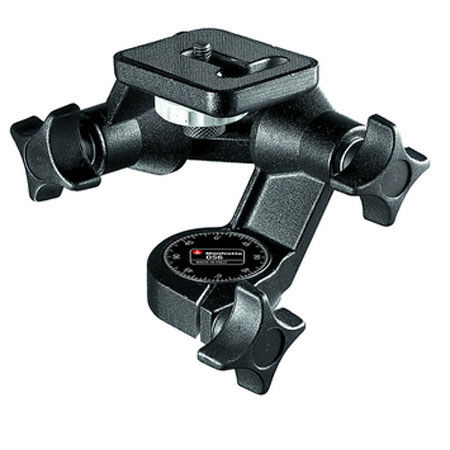 Morsetto Super Manfrotto 2909 Con Perno Corto 2907 - Per Attrezzatura Foto/video, Universale