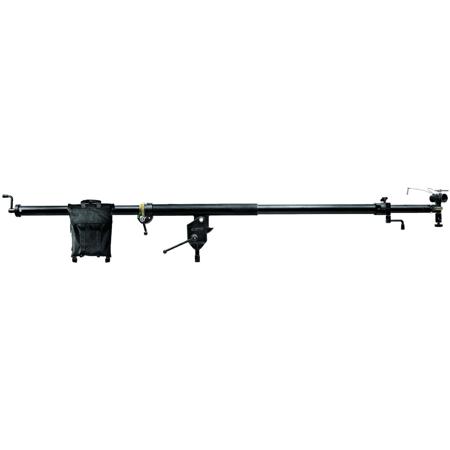 Manfrotto 425B Mega Boom w/Geared Telescopic Section (#3098),13 lb Capacity at Maximum Extension / 66 lb Capacity at Minimum Extension