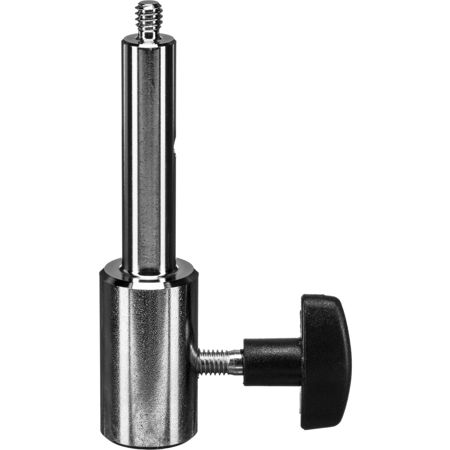 Manfrotto 016 Broncolor Mounting Adapter, Converts Standard 5/8" Light Stand Tip to 1/4" x 20 Thread on a 12mm Shaft