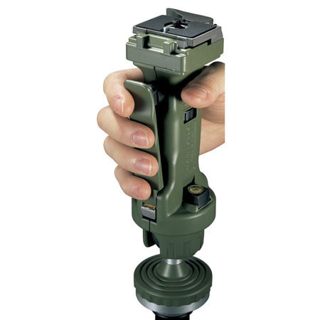 Manfrotto 3265G Grip Action Green Ball Head with Quick Release - Supports 5.6 lb