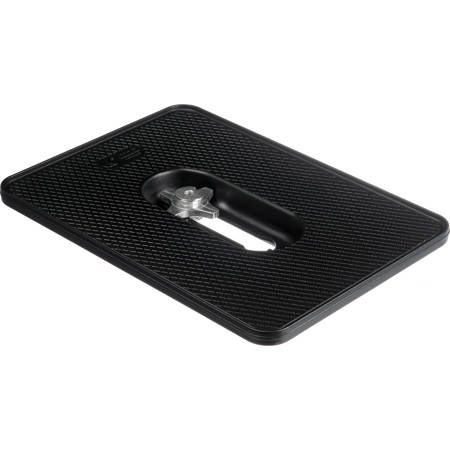 Manfrotto 183 Aluminum Monitor Platform (9-3/4x13-3/4") for Projectors, Speakers, etc., 3/8" Thread for Mounting on Tripod (#3290)