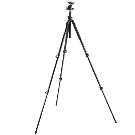 Manfrotto 190XPROL 3 Section Aluminum Tripod & 496RC2 Compact Ball Head