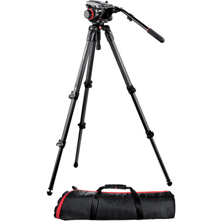 Manfrotto 504HD 3-section Carbon Fiber 535 CF Tripod Legs