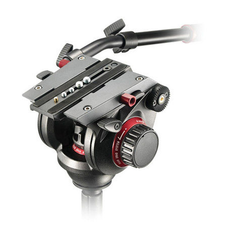 Manfrotto 504HD 3-section Aluminum 546B Tripod Legs & Video Head