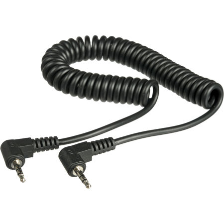 Manfrotto Replacement Coiled LANC Cable for 522 LANC Video Camera Remote Control