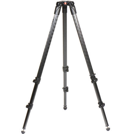 Manfrotto 535 CF 3-section Single Tube Video Tripod