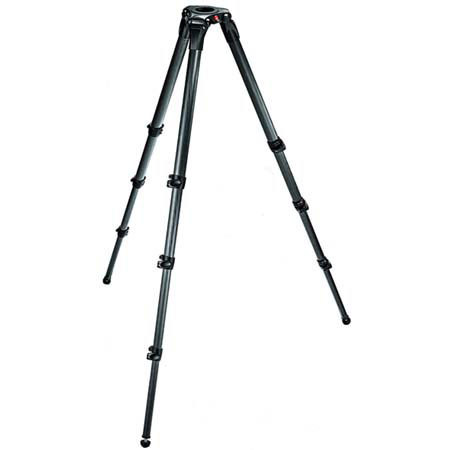 Manfrotto 536 4-Section MPRO Carbon Fiber Video Tripod