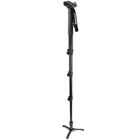 Manfrotto 562B Monopod, Sliding Camera Plate Adaptr