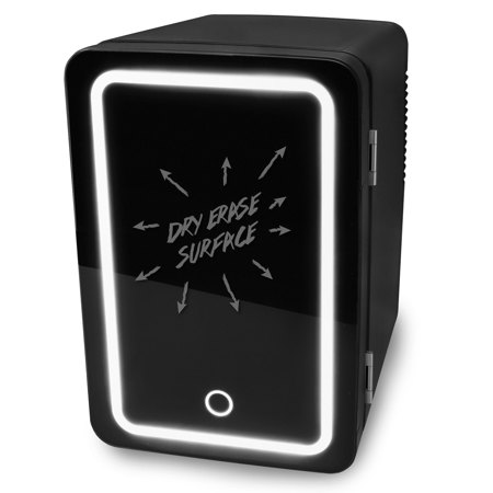 Berlin Gear 5 Liter Personal Chiller/Warmer LED Lighted Mini Fridge, Black