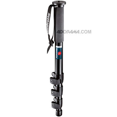 Manfrotto 680B Compact 4-section Monopod, Black