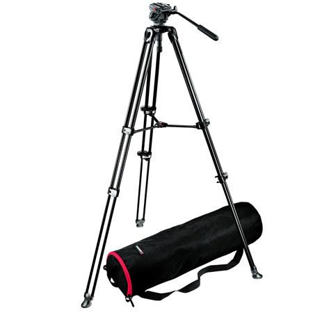 Used Manfrotto 701HDV Pro Fluid Video Mini Head with MVT502AM 