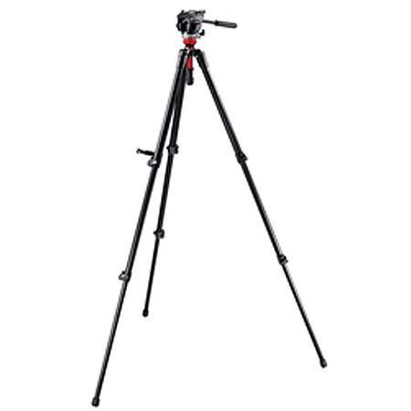 Manfrotto 701RC2 Fluid Hd,MDeVe 745XB Tripd Legs