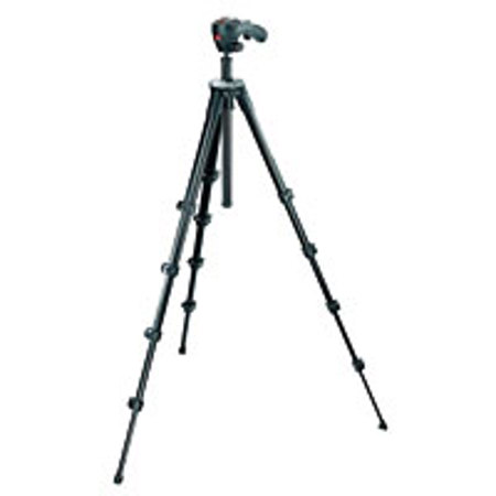Manfrotto Modo Maxi Black Tripod Legs with Hybrid Joystick Ball Head with Manfrotto MBAG Tripod Bag