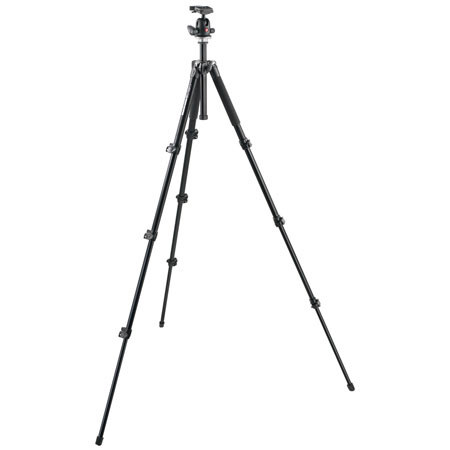 Manfrotto 294 Aluminum 4-Section Tripod with Ball Head