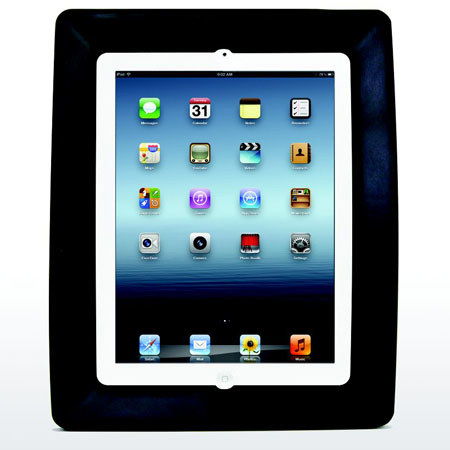 Big Grips Frame & Stand Set for iPad 2, iPad 3 & iPad 4 - Black