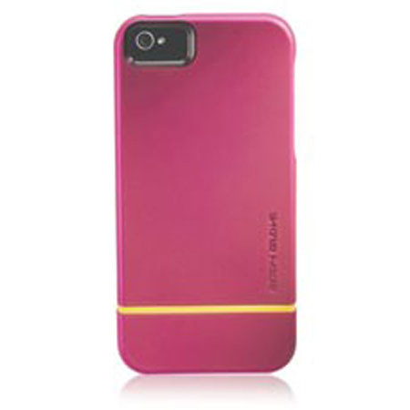 Body Glove Icon Hybrid Case for iPhone 5, Pink/Yellow, 2 Pack