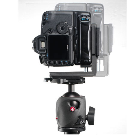 Manfrotto L字ブラケットRC4 MS050M4-RC4 Manfrotto MS050M4-RC4 L Bracket, 410PL QR Plate MS050M4-RC4