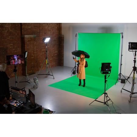 Manfrotto 9x20' Vinyl Background & Floor, Chroma Key Green LL LB7781