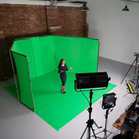Manfrotto 4.5x13' Vinyl Floor Strip, Chroma Key Green