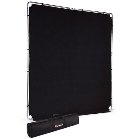 Manfrotto EzyFrame 6.5 x 7.5' Background Set Black
