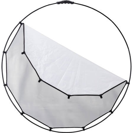 Manfrotto HaloCompact Plus Reflector, 38", Silver/White
