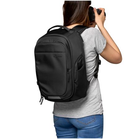 Manfrotto Advanced III Gear Backpack, 13" Laptop Compartment, Medium, Black MB MA3-BP-GM Manfrotto Advanced III Gear Backpack, 13" Laptop Compartment, Medium, Black MB MA3-BP-GM