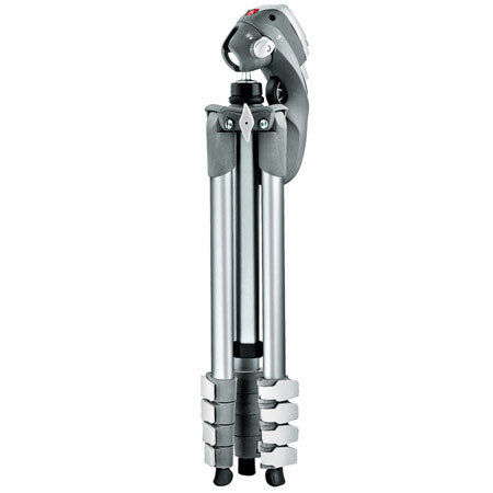 Manfrotto MKC3-H02 Compact Photo/Video Tripdo Kit-Grey