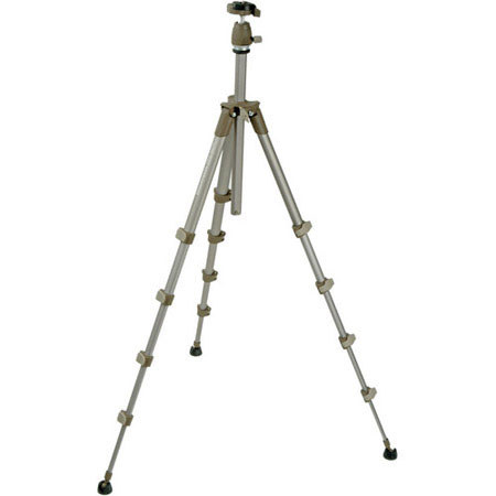 Manfrotto MKC3-P02 Compact PhotoTripdo w/Ball Head-Grey