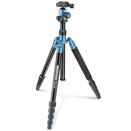 Manfrotto Element Traveler Big Aluminum Tripod/Monopod with Ball Head, Blue