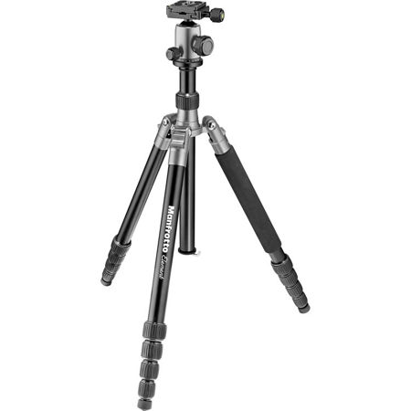 Manfrotto Element Traveler Big Aluminum Tripod/Monopod with Ball Head, Gray