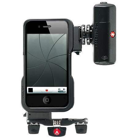 Manfrotto KLYP iPhone 4/4S Case with ML120 LED Light & Pocket Tripod