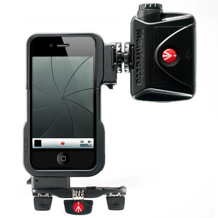 Manfrotto KLYP iPhone 4/4S Case with ML240 LED Light & Pocket Tripod