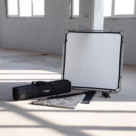 Manfrotto 1.1x1.1m Pro Scrim All In One Kit, Small
