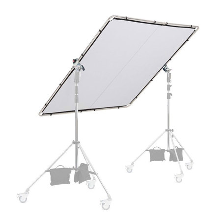 Kit Pro Scrim Tout-en-Un Manfrotto Grand 2x2 M - Contrôle De La Lumière Pour Photo/vidéo, Compact Et Léger - 8