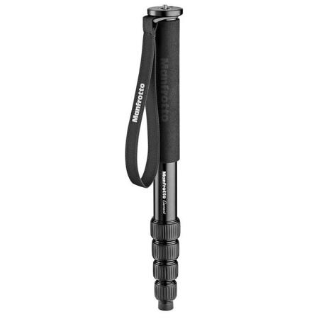 Manfrotto Element 5-Section Aluminum Monopod, Black