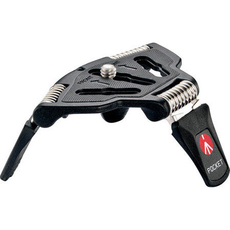 Manfrotto MP3 Large Pocket Zamak Tripod for DLSR Cameras, Black