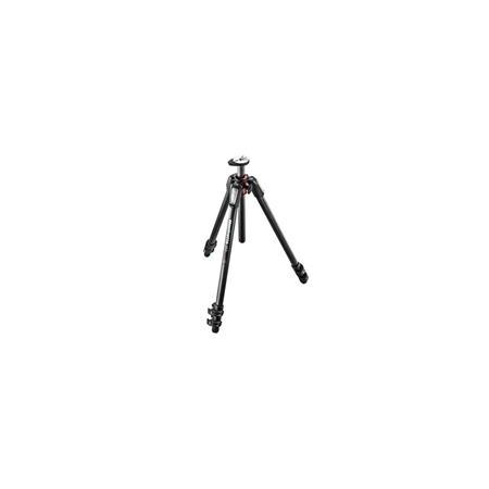 Manfrotto 055 3-Section Carbon Fiber Tripod with Horizontal Column