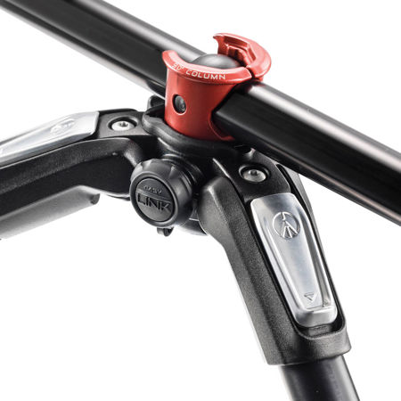 Manfrotto 190XPRO 190 4-Section Aluminum Tripod with Horizontal
