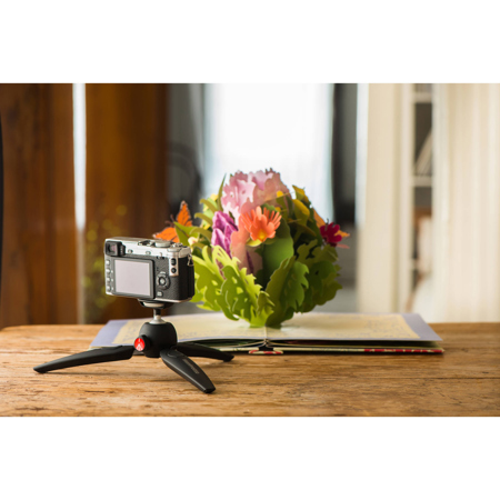 Manfrotto MTPIXIEVO-RD PIXI EVO Mini Tripod, Red. No Fees! EU - View #11