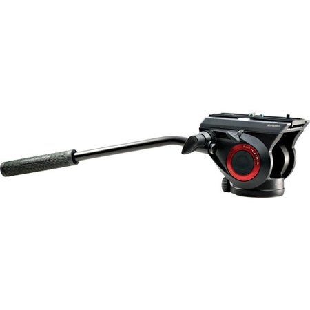 Manfrotto 500 Professional Fluid Video Head with Flat Base