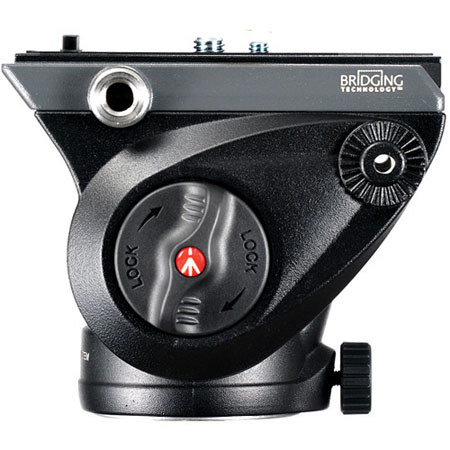 Manfrotto 500 Professional Fluid Video Head with Flat Base