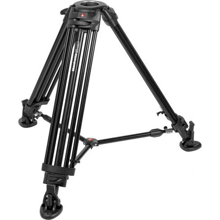 Manfrotto 546B 3-Section Aluminum Tripod w/502 Pro Video Manfrotto 546B 3-Section Aluminum Tripod w/502 Pro Video