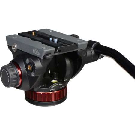 Manfrotto 502 Pro Video Head with 504PLONG Long Quick