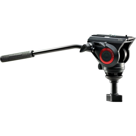 Manfrotto MVT502AM 3-Section Al Twin Leg Tripod with 500