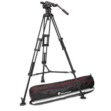 Manfrotto Nitrotech N8 Video Head and 546B Pro Tripod - SKU#1612981