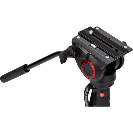 Manfrotto XPRO Monopod+ 4-Section Aluminum Monopod with Fluid