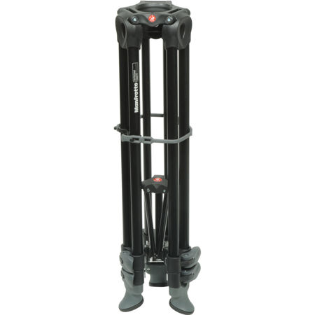 Manfrotto Telescopic Twin Leg Video Tripod, 33lbs Load Capacity #MVT502AM
